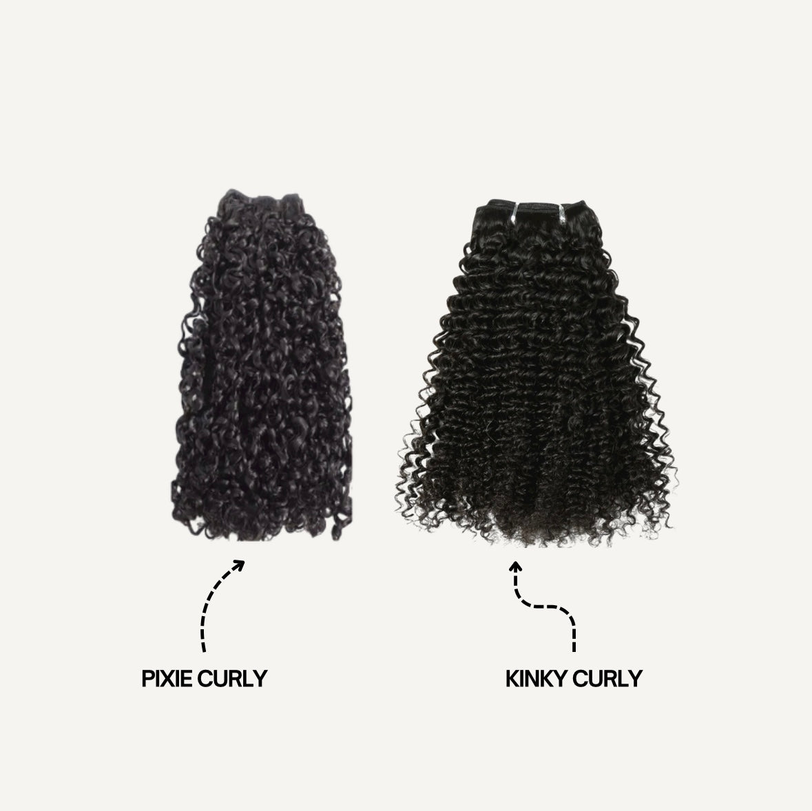 Pixie Curly & Kinky Curly VIRGIN